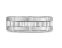 Charger l'image dans la galerie, Bague ARZ Steel Acier Inoxydable Argent - Silver Steel Ring - Bijou Homme - Man Jewelry - Montréal Québec