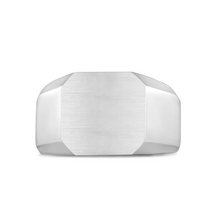 Charger l'image dans la galerie, Bague ARZ Acier Inoxydable Argent - Silver Steel Ring - Bijou Homme - Man Jewelry - Montréal Québec