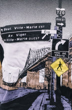Charger l'image dans la galerie, T-shirt imprimé tresnormale (Pont Jacques-Cartier)