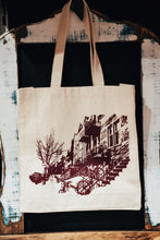 Charger l'image dans la galerie, Sac en toile imprimé de Montréal - Carré St-Louis