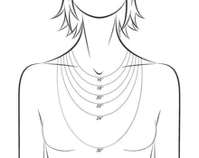 Charger l'image dans la galerie, Pendentif pour femme triple hématite noir (grand) ManifestDesign