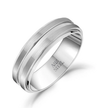 Charger l&#39;image dans la galerie, Bague 7 mm mate et brillante
