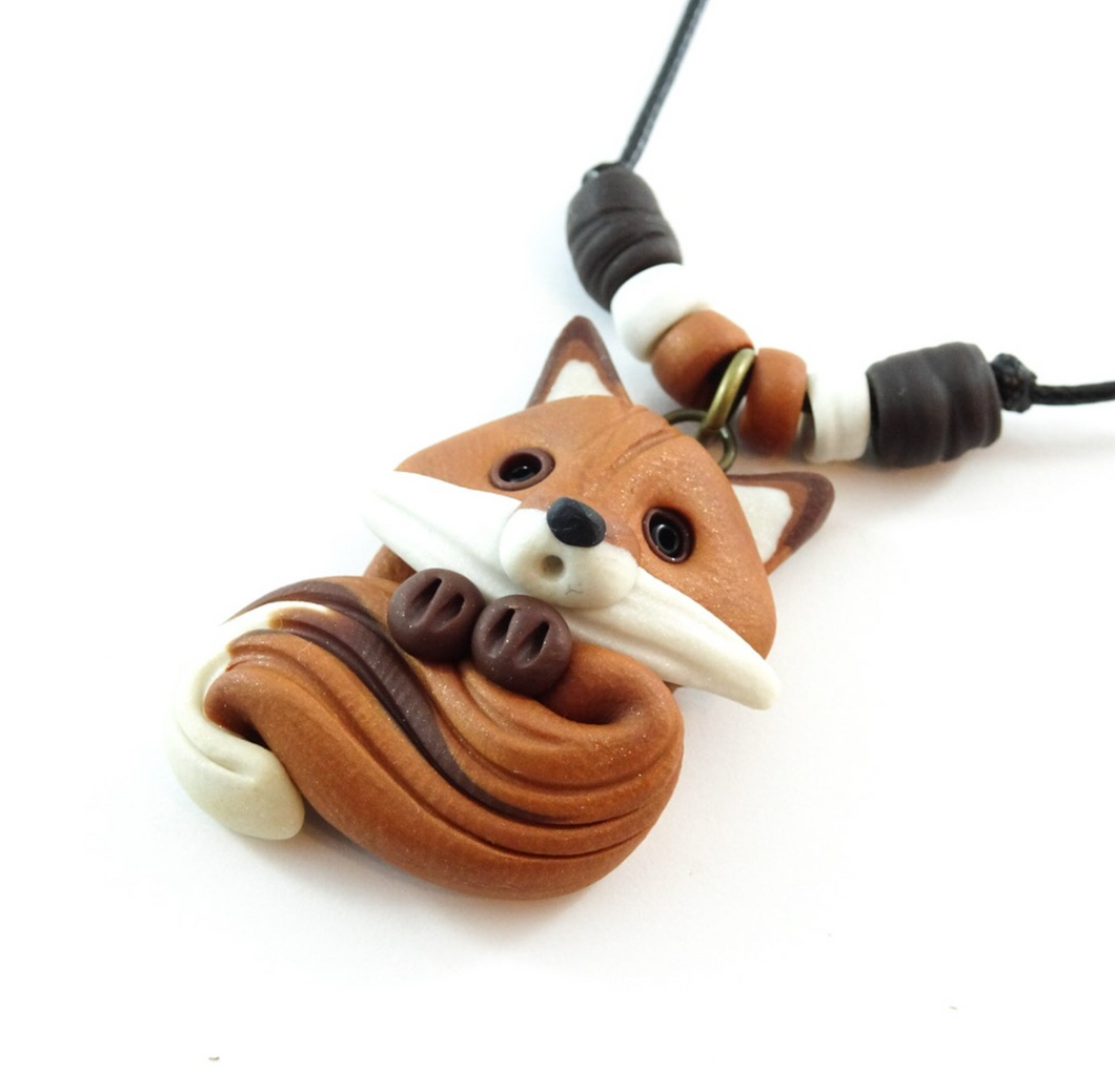 Collier pour enfant Renard - Art-Éli