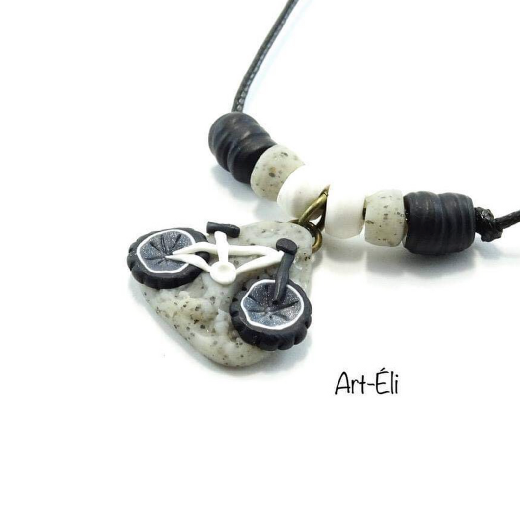 Collier pour enfant Bicyclette - Art-Éli