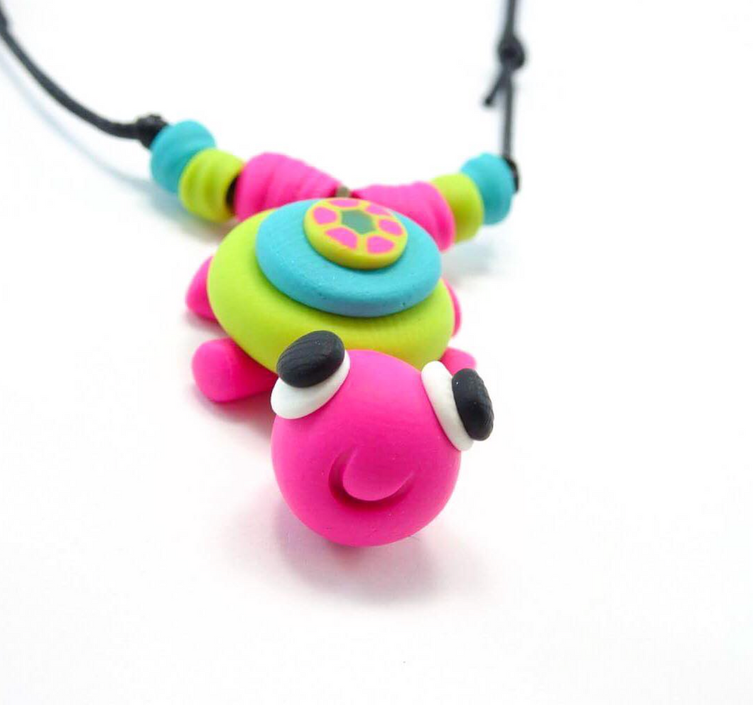 Collier pour enfant Tortue - Art Éli
