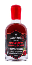 Charger l&#39;image dans la galerie, Sirop d&#39;érable fumé et infusé aux piments forts - Virgin Mady
