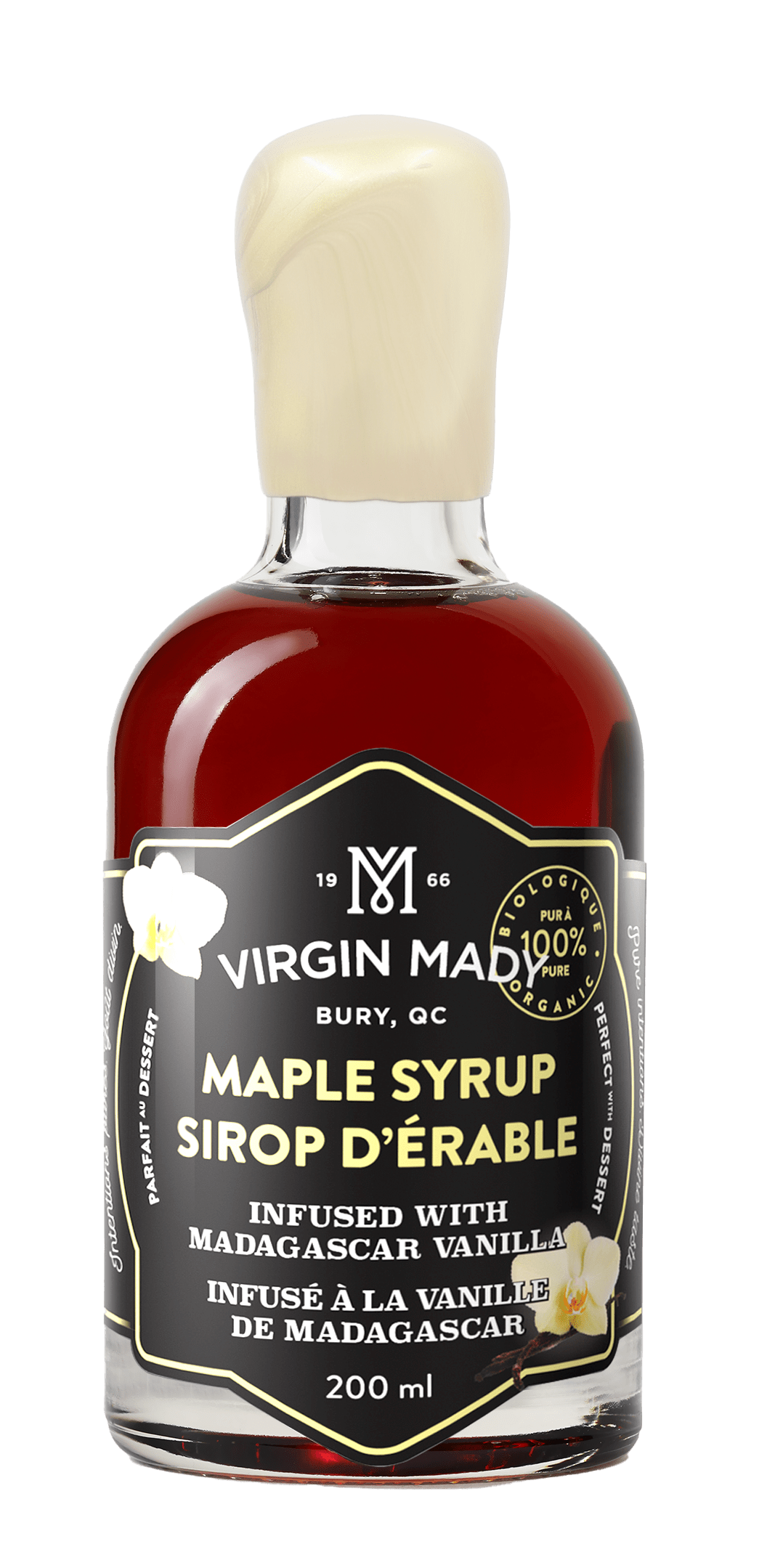 Sirop d'érable infusé à la vanille - Virgin Mady