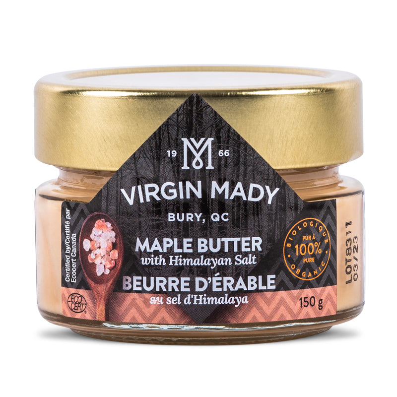 Beurre d'érable au sel d'Hymalaya - Virgin Mady